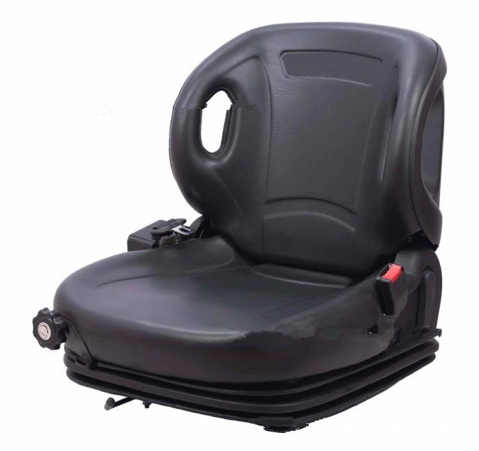 China hot sale all kinds of Forklift Seat/full suspension seat with safety belt ,with safety switch